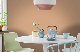 Обои 10004 1 фото в интерьере кухни превью