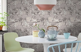 Обои 11 012/1 фото в интерьере кухни превью