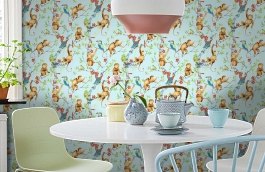 Обои 15 006 фото в интерьере кухни превью