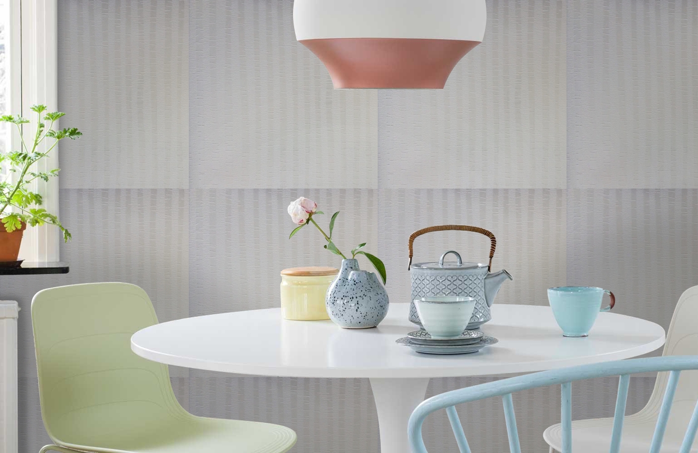 Обои 5705 фото в интерьере кухни