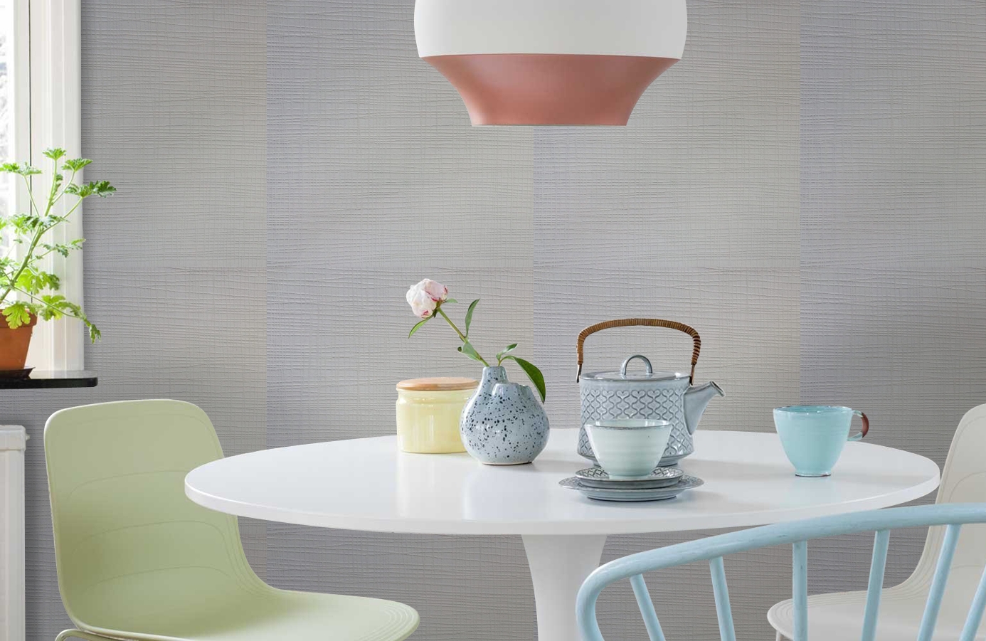 Обои 5707 фото в интерьере кухни