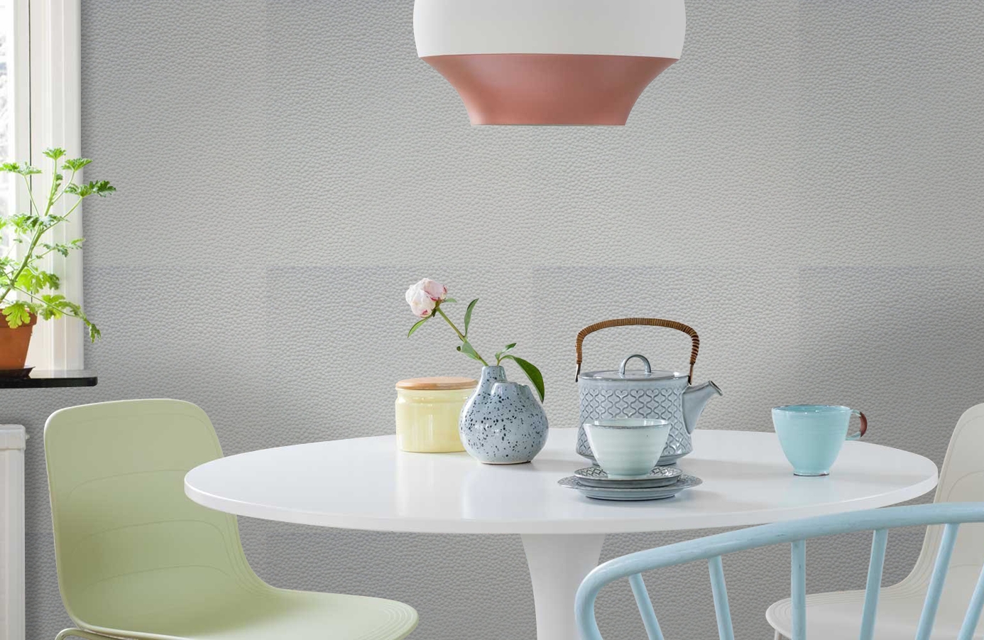 Обои 5708 фото в интерьере кухни