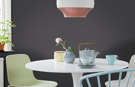 Обои 6011 2 фото в интерьере кухни превью