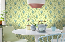 Обои 9 004 фото в интерьере кухни превью