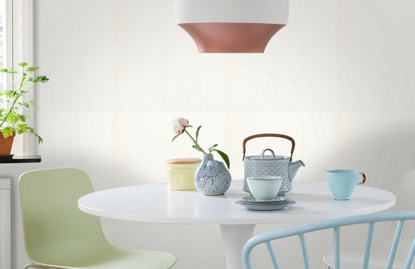 Обои 9701 фото в интерьере кухни