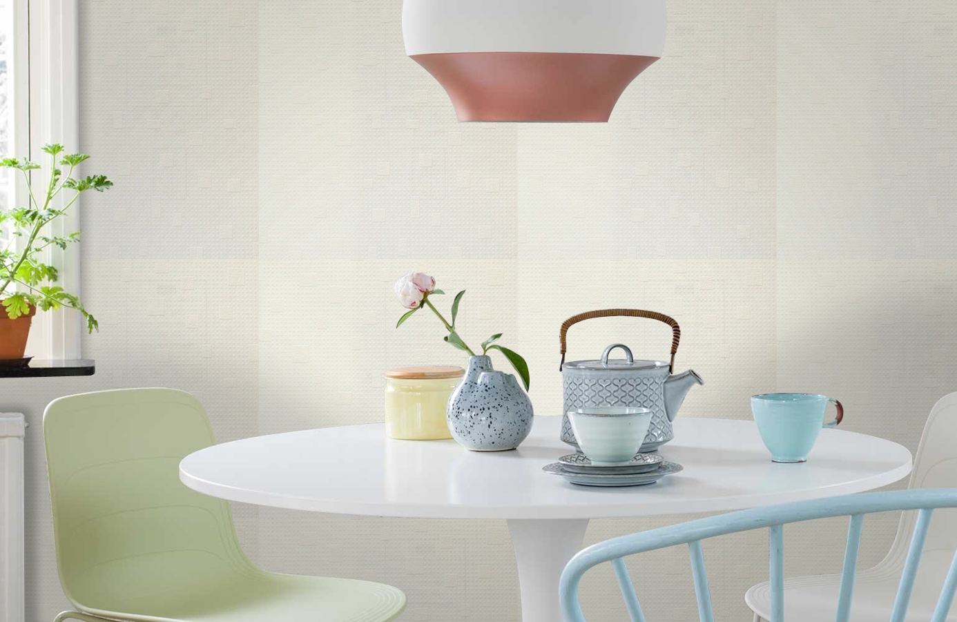 Обои 9702 фото в интерьере кухни