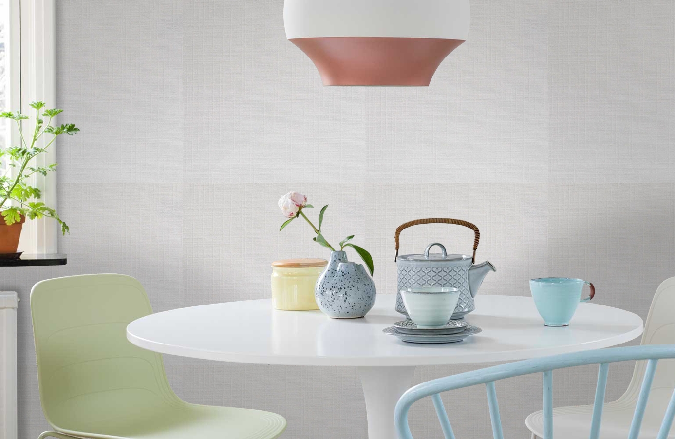 Обои 9764 фото в интерьере кухни