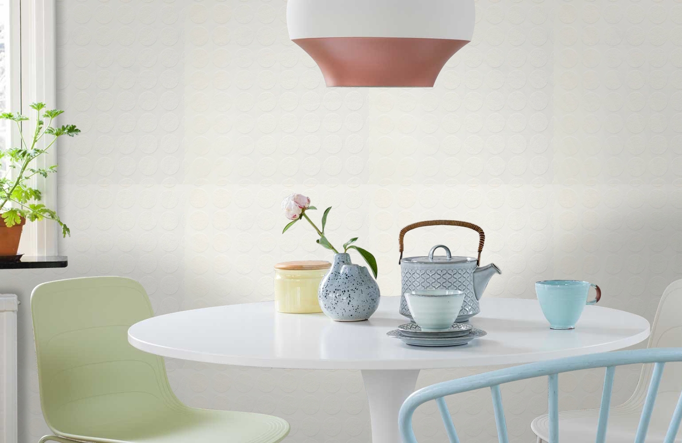 Обои 9777 фото в интерьере кухни