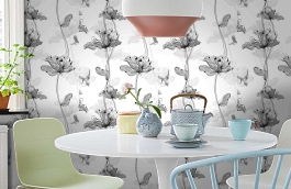 Обои AM8 001/3 фото в интерьере кухни превью