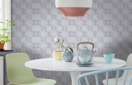 Обои Neo1 006 фото в интерьере кухни превью