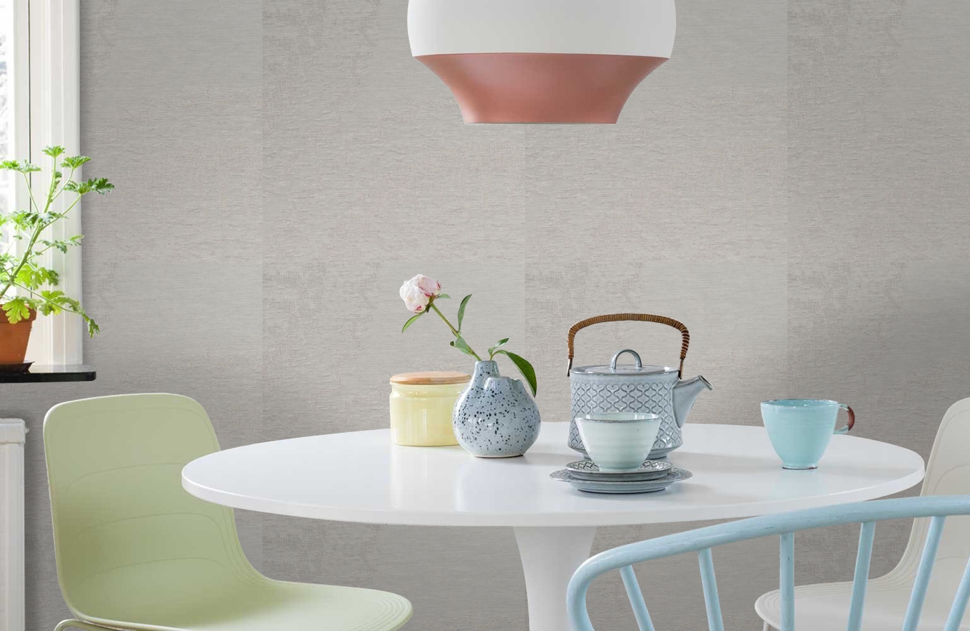 Обои 185022 фото в интерьере кухни