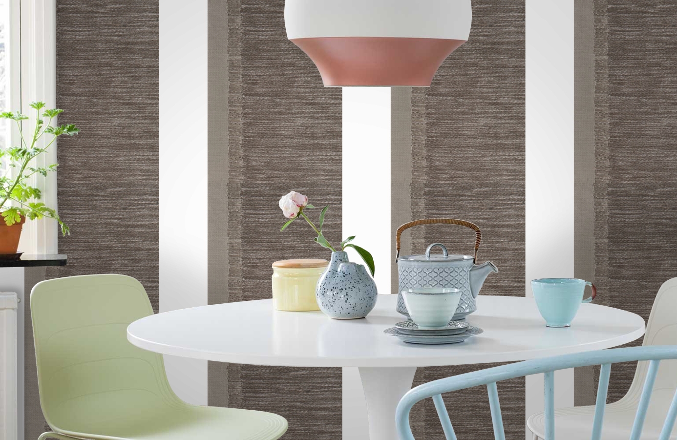 Обои 185062 фото в интерьере кухни Обои 185062 фото в интерьере кухни