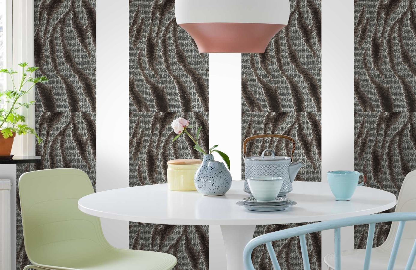 Обои 185079 фото в интерьере кухни Обои 185079 фото в интерьере кухни