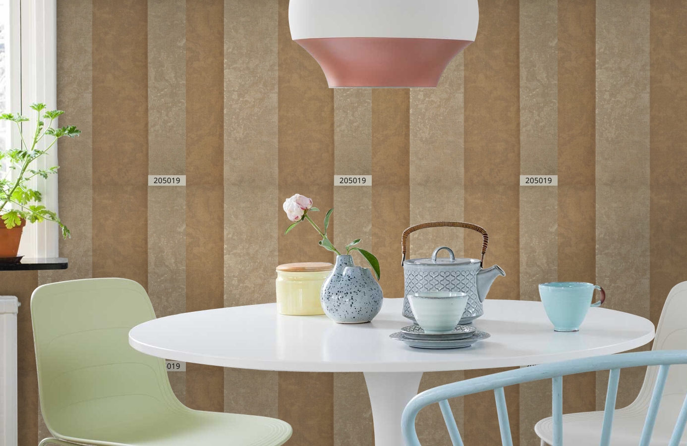 Обои 205019 фото в интерьере кухни