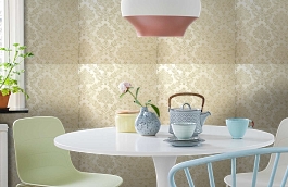 Обои 4540-V1 фото в интерьере кухни превью