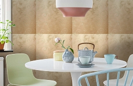 Обои 4560-G1 фото в интерьере кухни превью