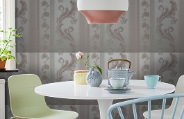 Обои 4610-M1 фото в интерьере кухни превью