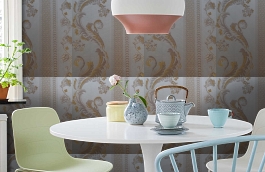 Обои 4610-Y1 фото в интерьере кухни превью