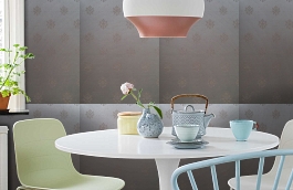 Обои 4620-E2 фото в интерьере кухни превью