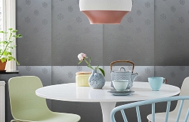 Обои 4620-G1 фото в интерьере кухни превью