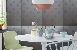 Обои 4620-M1 фото в интерьере кухни превью