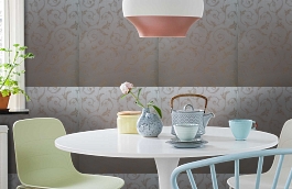 Обои 4640-E2 фото в интерьере кухни превью