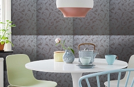 Обои 4640-M1 фото в интерьере кухни превью