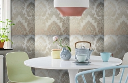 Обои 4900 G1 фото в интерьере кухни превью