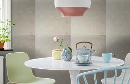 Обои 4920 G1 фото в интерьере кухни превью