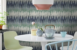 Обои 10213 фото в интерьере кухни превью