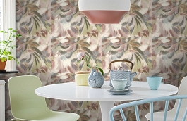 Обои 10222 фото в интерьере кухни превью