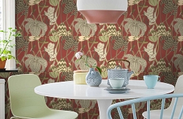 Обои 10232 фото в интерьере кухни превью