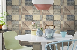 Обои 10242 фото в интерьере кухни превью