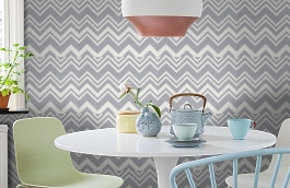 Обои 10291 фото в интерьере кухни превью