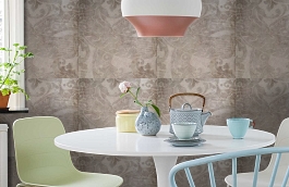 Обои 19344 фото в интерьере кухни превью