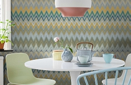 Обои 20064 фото в интерьере кухни превью