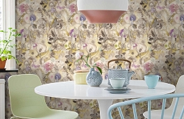 Обои 20095 фото в интерьере кухни превью