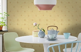 Обои 241-111 фото в интерьере кухни превью