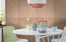 Обои 38 фото в интерьере кухни превью