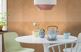 Обои 40 фото в интерьере кухни превью