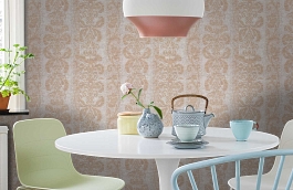 Обои 7164-113 фото в интерьере кухни превью