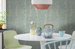 Обои 7164-203 фото в интерьере кухни превью