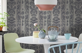 Обои 7164-205 фото в интерьере кухни превью