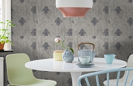 Обои 7188-205 фото в интерьере кухни превью