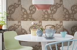 Обои IR 108-2 фото в интерьере кухни превью