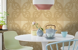 Обои IR 108-3 фото в интерьере кухни превью