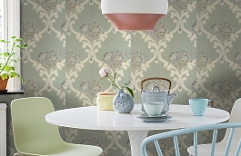 Обои M9213-8007 фото в интерьере кухни превью