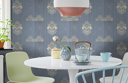 Обои M9377-8008 фото в интерьере кухни превью