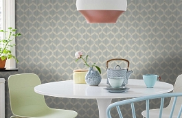 Обои M9381-8001 фото в интерьере кухни превью