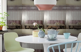 Обои 81312 фото в интерьере кухни превью